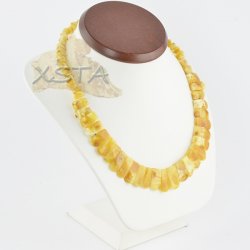 Baltic amber kolje necklace